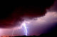 Purple Lightning Wall Decal