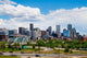Skyscrapers Denver Cloudy Day Wall Decal