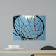 Basketball Hoop and Sky Wall Mural