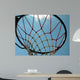 Basketball Hoop and Sky Wall Mural