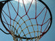 Basketball Hoop and Sky Wall Mural