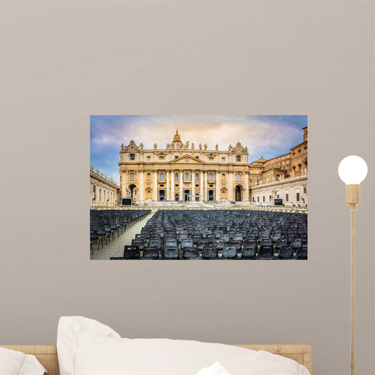 Vatican City Square Marble Wall Decal
