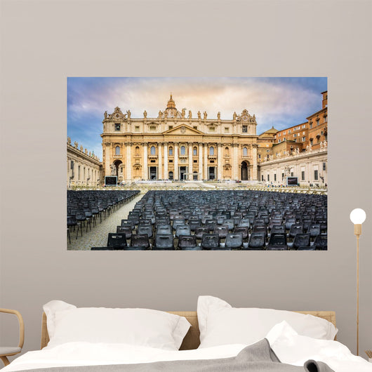 Vatican City Square Marble Wall Decal