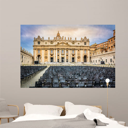 Vatican City Square Marble Wall Decal