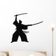 Samurai Wall Decal