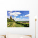 Burg im Weinanbaugebiet Wall Mural