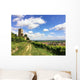 Burg im Weinanbaugebiet Wall Mural