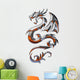 Ilustracion De Un Dragon Wall Decal