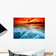 ocean sunrice Wall Mural