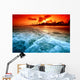 ocean sunrice Wall Mural