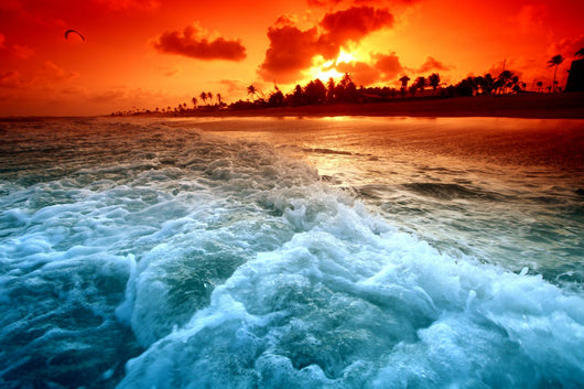 ocean sunrice Wall Mural