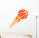 Basketball logo Wall Decal