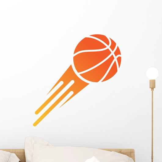 Basketball logo Wall Decal