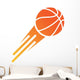 Basketball logo Wall Decal