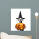 Dog Costume with Halloweens Wall Decal