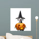 Dog Costume with Halloweens Wall Decal