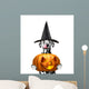 Dog Costume with Halloweens Wall Decal