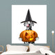Dog Costume with Halloweens Wall Decal