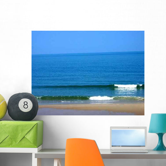 Waves Crashing Wall Decal
