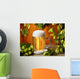 Beer with hops Wall Mural