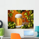 Beer with hops Wall Mural