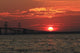 Chesapeake Bay Bridge Sunset Wall Decal
