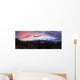 Rural Town Sunset Wall Mural