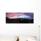Rural Town Sunset Wall Mural