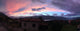 Rural Town Sunset Wall Mural
