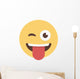 Crazy - Emoji Wall Decal