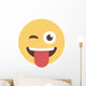 Crazy - Emoji Wall Decal