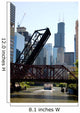 Chicago Bridge Wall Mural