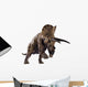 3D Rendering Triceratops Charging Wall Decal