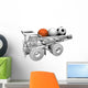 Truck and Sport Ball Wall Mural