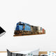 Two Locomotives Isolated Wall Decal