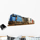 Two Locomotives Isolated Wall Decal