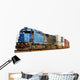 Two Locomotives Isolated Wall Decal