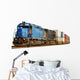 Two Locomotives Isolated Wall Decal