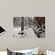 Snowy Brooklyn Wall Mural