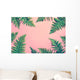 Summer Tropical Fern Leaves Wall Decal