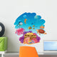 Treasure Chest and Sea Wall Decal