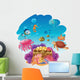 Treasure Chest and Sea Wall Decal