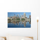 Minneapolis Skyline with Reflections Wall Decal