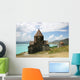 Medieval Church on Sevan Lake Wall Mural