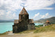 Medieval Church on Sevan Lake Wall Mural