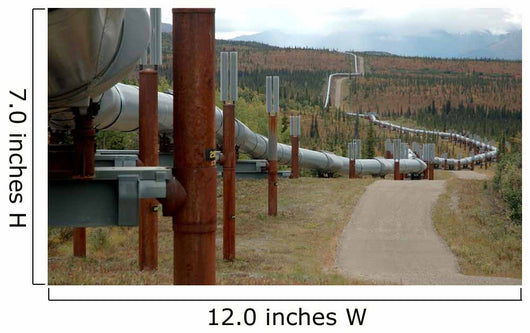 Trans-alaska Oil Pipeline Wall Mural