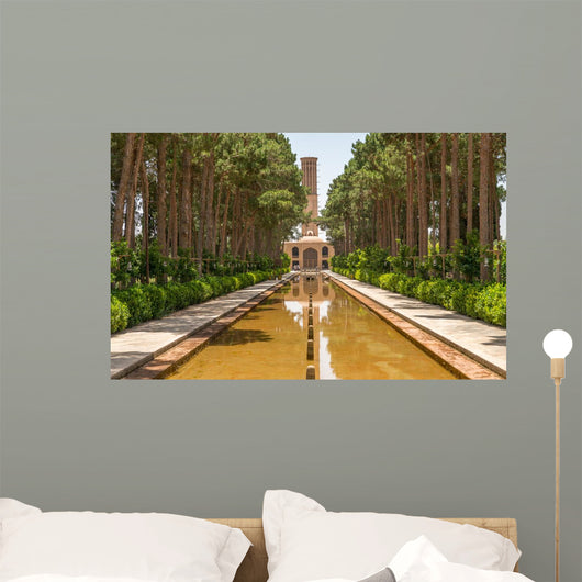 Dowlat Abad Garden in Yazd, Iran Wall Mural