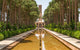 Dowlat Abad Garden in Yazd, Iran Wall Mural