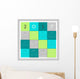 Modern calendar design Wall Mural