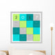 Modern calendar design Wall Mural